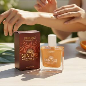 Farmasi Sun Kiss Multi-Purpose Shimer Bronzing and oil  Bronzing Powder 1.7 oz
